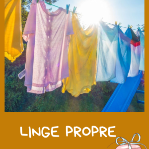 Linge propre